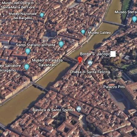 フィレンツェPonte Vecchio-Newly Restyled Flatアパートメント エクステリア 写真